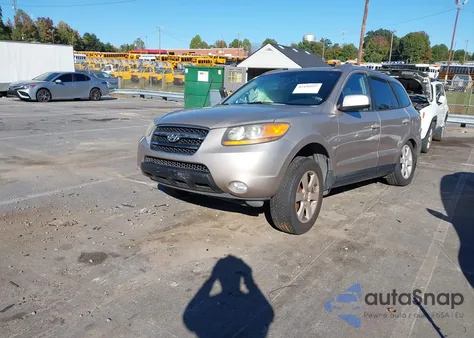 2007 Hyundai Santa Fe Limited/Se from USA, damaged, VIN 5NMSH13E17H109799